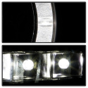 Chevy Silverado 1500/2500/3500 07-13 Projector Headlights - LED Halo - LED ( Replaceable LEDs ) - Black Spyder Auto