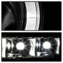 Chevy Silverado 1500/2500/3500 07-13 Projector Headlights - LED Halo - LED ( Replaceable LEDs ) - Chrome Spyder Auto
