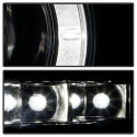 Chevy Silverado 1500/2500/3500 07-13 Projector Headlights - LED Halo - LED ( Replaceable LEDs ) - Smoke Spyder Auto