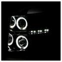Chevy Silverado 1500/2500/3500 07-13 Projector Headlights - LED Halo - LED ( Replaceable LEDs ) - Smoke Spyder Auto