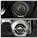 Chevy S10 98-04 / Chevy Blazer 98-05 Projector Headlights - LED Halo - Black - High 9005 (Not Included) - Low H1 (Included) Spyder Auto