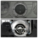 Chevy S10 98-04 / Chevy Blazer 98-05 Projector Headlights - LED Halo - Smoke - High 9005 (Not Included) - Low H1 (Included) Spyder Auto