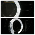 Chevy S10 98-04 / Chevy Blazer 98-05 Projector Headlights - LED Halo - Smoke - High 9005 (Not Included) - Low H1 (Included) Spyder Auto