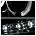Chevy Suburban 1500/2500 07-14 / Chevy Tahoe 07-14 / Avalanche 07-14 Projector Headlights - LED Halo - LED ( Replaceable LEDs ) - Smoke Spyder Auto