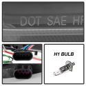 Dodge Charger 11-14 Projector Headlights - Xenon/HID Model Only (Not Compatible With Halogen Model ) - Light Tube DRL - Black Spyder Auto