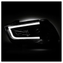 Dodge Charger 11-14 Projector Headlights - Xenon/HID Model Only (Not Compatible With Halogen Model ) - Light Tube DRL - Black Spyder Auto