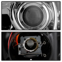 Dodge Charger 11-14 Projector Headlights - Xenon/HID Model Only (Not Compatible With Halogen Model ) - Light Tube DRL - Chrome Spyder Auto