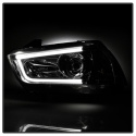 Dodge Charger 11-14 Projector Headlights - Xenon/HID Model Only (Not Compatible With Halogen Model ) - Light Tube DRL - Chrome Spyder Auto
