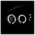 Dodge Neon 03-05 Projector Headlights - LED Halo - LED ( Replaceable LEDs ) - Black Spyder Auto