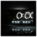 Dodge Ram 1500 02-05 / Ram 2500/3500 03-05 Projector Headlights - LED Halo - LED ( Replaceable LEDs ) - Chrome Spyder Auto