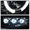 Dodge Ram 1500 02-05 / Ram 2500/3500 03-05 Projector Headlights - LED Halo - LED ( Replaceable LEDs ) - Chrome Spyder Auto