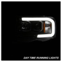 Dodge Ram 1500 02-05 / Ram 2500/3500 03-05 Light Bar Projector Headlights - Black Spyder Auto Spyder Auto