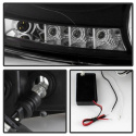 Dodge Ram 1500 06-08 / Ram 2500/3500 06-09 Projector Headlights - CCFL Halo - LED ( Replaceable LEDs ) - Black Spyder Auto