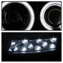 Dodge Ram 1500 06-08 / Ram 2500/3500 06-09 Projector Headlights - CCFL Halo - LED ( Replaceable LEDs ) - Black Spyder Auto