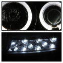Dodge Ram 1500 06-08 / Ram 2500/3500 06-09 Projector Headlights - LED Halo - LED ( Replaceable LEDs ) - Black Spyder Auto