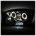 Dodge Ram 1500 06-08 / Ram 2500/3500 06-09 Projector Headlights - LED Halo - LED ( Replaceable LEDs ) - Chrome Spyder Auto