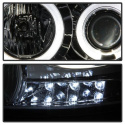 Dodge Ram 1500 06-08 / Ram 2500/3500 06-09 Projector Headlights - LED Halo - LED ( Replaceable LEDs ) - Chrome Spyder Auto