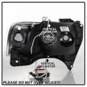 Dodge Ram 1500 94-01 / Ram 2500/3500 94-02 / 99-01 Ram Sport - Projector Headlights - CCFL Halo - LED ( Replaceable LEDs ) - Black Spyder Auto