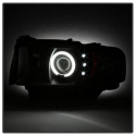 Dodge Ram 1500 94-01 / Ram 2500/3500 94-02 / 99-01 Ram Sport - Projector Headlights - CCFL Halo - LED ( Replaceable LEDs ) - Black Spyder Auto