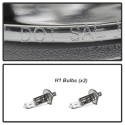 Ford Expedition 07-13 Projector Headlights - Light Tube DRL - Chrome - High H1 (Included) - Low H1 (Not Included) Spyder Auto