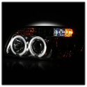 Ford Explorer 95-01 1PC Projector Headlights - LED Halo - Chrome Spyder Auto