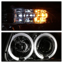 Ford Explorer 95-01 1PC Projector Headlights - LED Halo - Chrome Spyder Auto