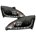 Ford Focus 00-04 Projector Headlights - ( Do Not Fit SVT Model ) - DRL - Black Spyder Auto
