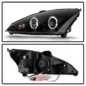 Ford Focus 00-04 Projector Headlights - ( Do Not Fit SVT Model ) - LED Halo - Black Spyder Auto