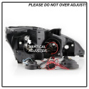 Ford Focus 00-04 Projector Headlights - ( Do Not Fit SVT Model ) - LED Halo - Black Spyder Auto