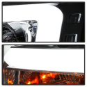 Ford F150 09-14 Projector Headlights Light Bar DRL - Chrome - High/Low H7 (Included) Spyder Auto