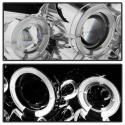Ford Mustang 99-04 Projector Headlights - LED Halo - Chrome Spyder Auto