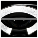 Ford Ranger 98-00 Projector Headlights - LED Halo - Black Spyder Auto