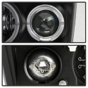 Ford F250/350/450 Super Duty 08-10 Projector Headlights - LED Halo - LED ( Replaceable LEDs ) - Black Spyder Auto
