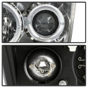 Ford F250/350/450 Super Duty 08-10 Projector Headlights - LED Halo - LED ( Replaceable LEDs ) - Chrome Spyder Auto