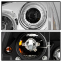 Honda Accord 03-07 Projector Headlights - LED Halo Chrome Spyder Auto