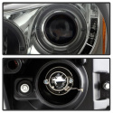 Honda Accord 08-12 4Dr Projector Headlights- LED Halo - DRL - Smoke Spyder Auto