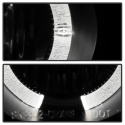 Honda Civic 90-91 / CRX 90-91 Projector Headlights - LED Halo - Black Spyder Auto