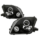 Honda Prelude 97-01 Projector Headlights - LED Halo - Black Spyder Auto
