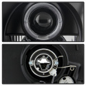 Honda Prelude 97-01 Projector Headlights - LED Halo - Black Spyder Auto