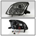 Honda Prelude 97-01 Projector Headlights - LED Halo - Smoke Spyder Auto