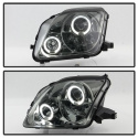 Honda Prelude 97-01 Projector Headlights - LED Halo - Smoke Spyder Auto