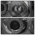 Jeep Grand Cherokee 05-07 Projector Headlights - LED Halo - LED ( Replaceable LEDs ) - Smoke - Spyder Auto