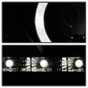 Lexus IS300 01-05 Projector Headlights - Xenon/HID Model Only LED Halo - DRL - Black Spyder Auto