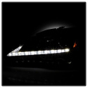 Lexus IS 250/350 2006-2010 Projector Headlights - DRL - Black Smoke Spyder Auto