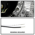 Mazda 3 04-08 4Dr Sedan Projector Headlights ( Do Not Fit Hatchback Model ) - DRL - Black Spyder Auto