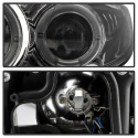 Mazda 6 03-05 With Fog Lights Projector Headlights - LED Halo - DRL - Smoke Spyder Auto