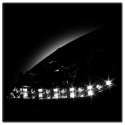 Mercedes Benz SLK 05-10 Projector Headlights DRL - Chrome Spyder Auto