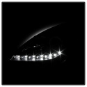 Mercedes Benz SLK 05-10 Projector Headlights - Xenon/HID Model Only DRL - Black Spyder Auto