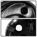 Mercedes Benz E-Class 07-09 Projector Headlights DRL - Black - High H7 (Included) - Low H7 (Included) Spyder Auto