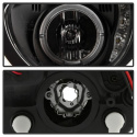 Mini Cooper 02-06 Projector Headlights - DRL - Black Spyder Auto